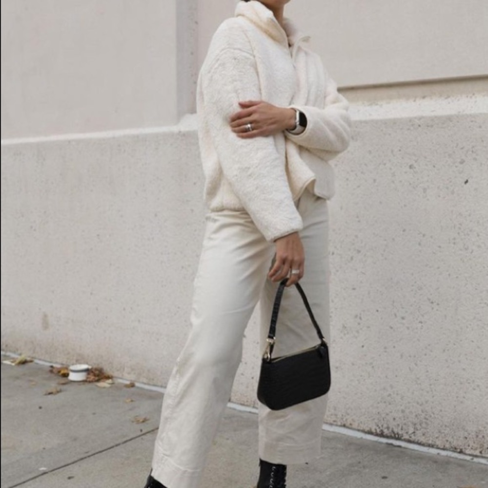 H&M faux shearling jacket
